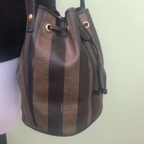 Fendi Drawstring Purse W/COA - Picture 3 of 14